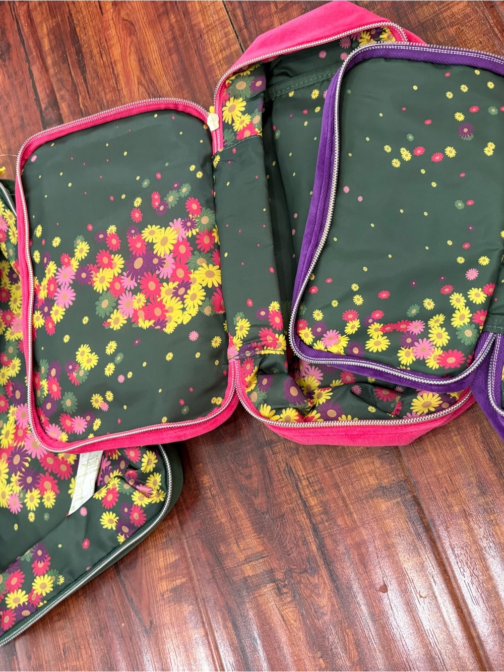 NEW Marc Jacobs Daisy Wild Makeup Bags / Packing Cubes set - Picture 6 of 7